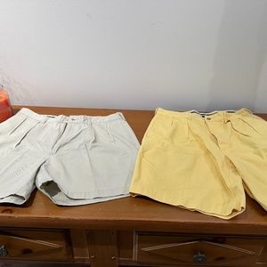two pairs of polo short s